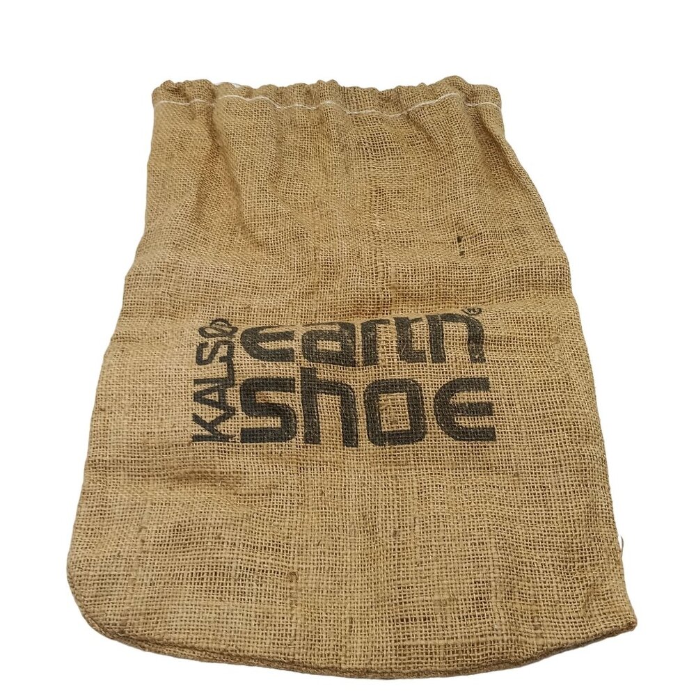 Vintage Kalso Earth Shoe Sack, Burlap Bag